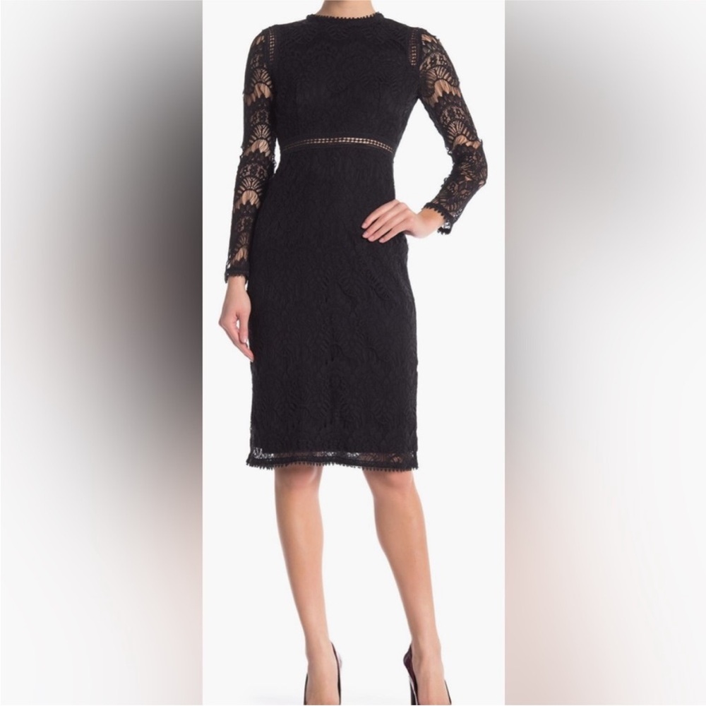 Love X Design Navy Lace Dress